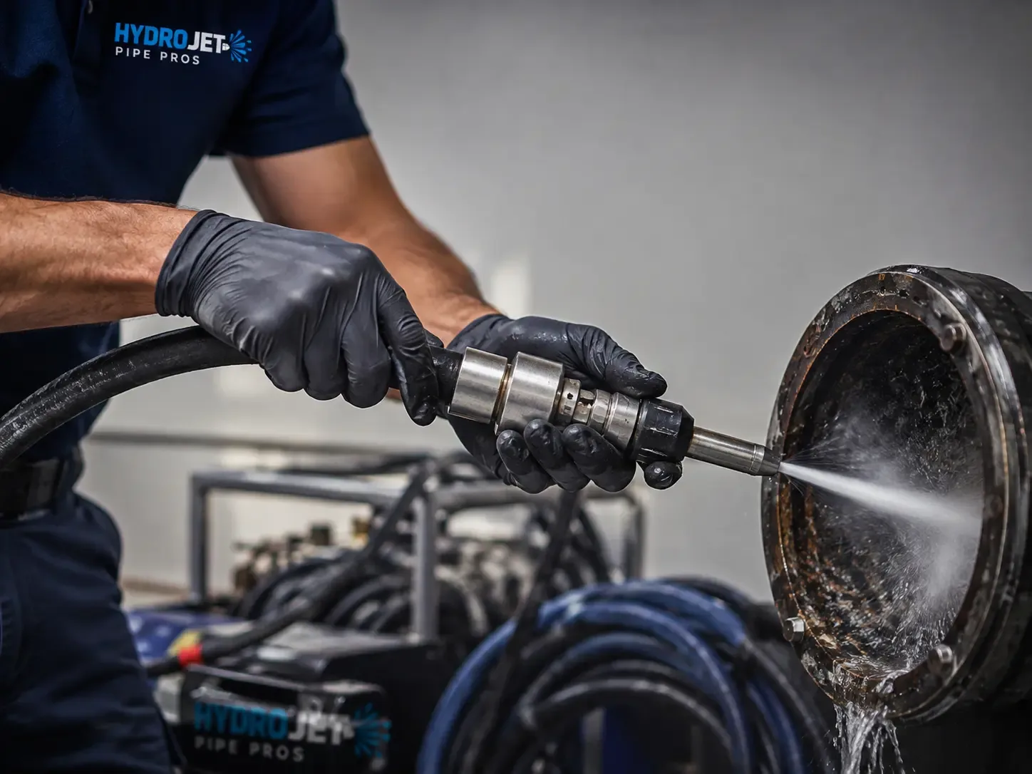 Hydro Jet Pipe Descaling in Riviera, TX
